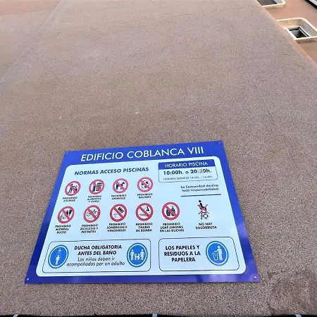 Coblanca 8-18º2 شقة *